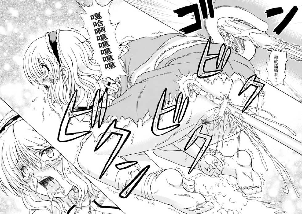 (C75) [Takakuya (Takaku Toshihiko)] Touhou Youjo Ranbu 9 (Touhou Project) [Chinese] [东方小吃店] - Page 20