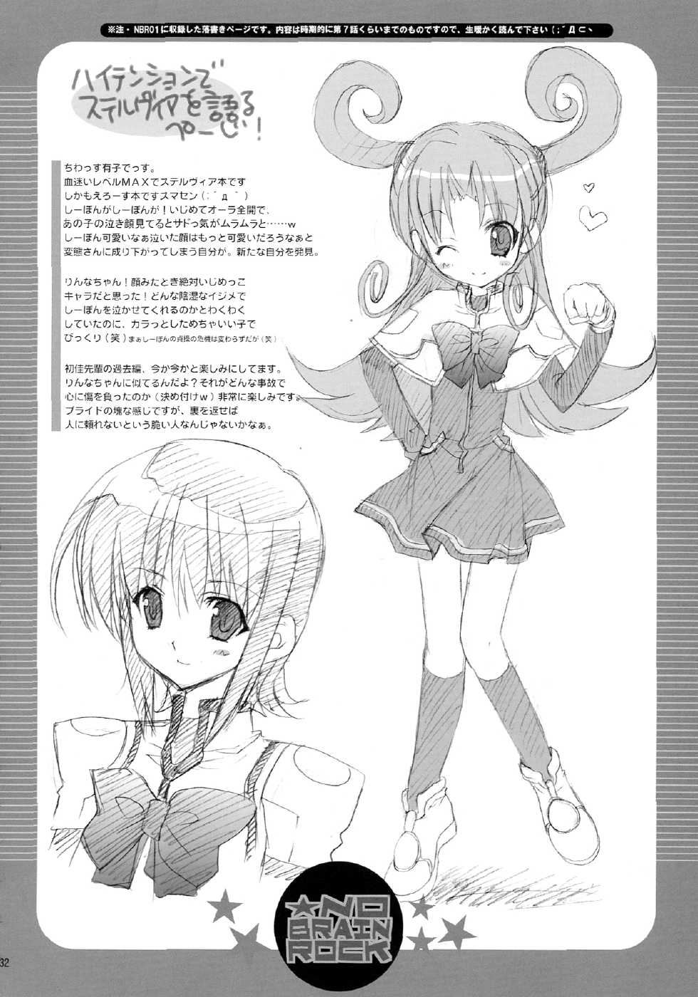 [ARESTICA (Ariko Youichi)] NO BRAIN ROCK XP (Uchuu no Stellvia) - Page 32