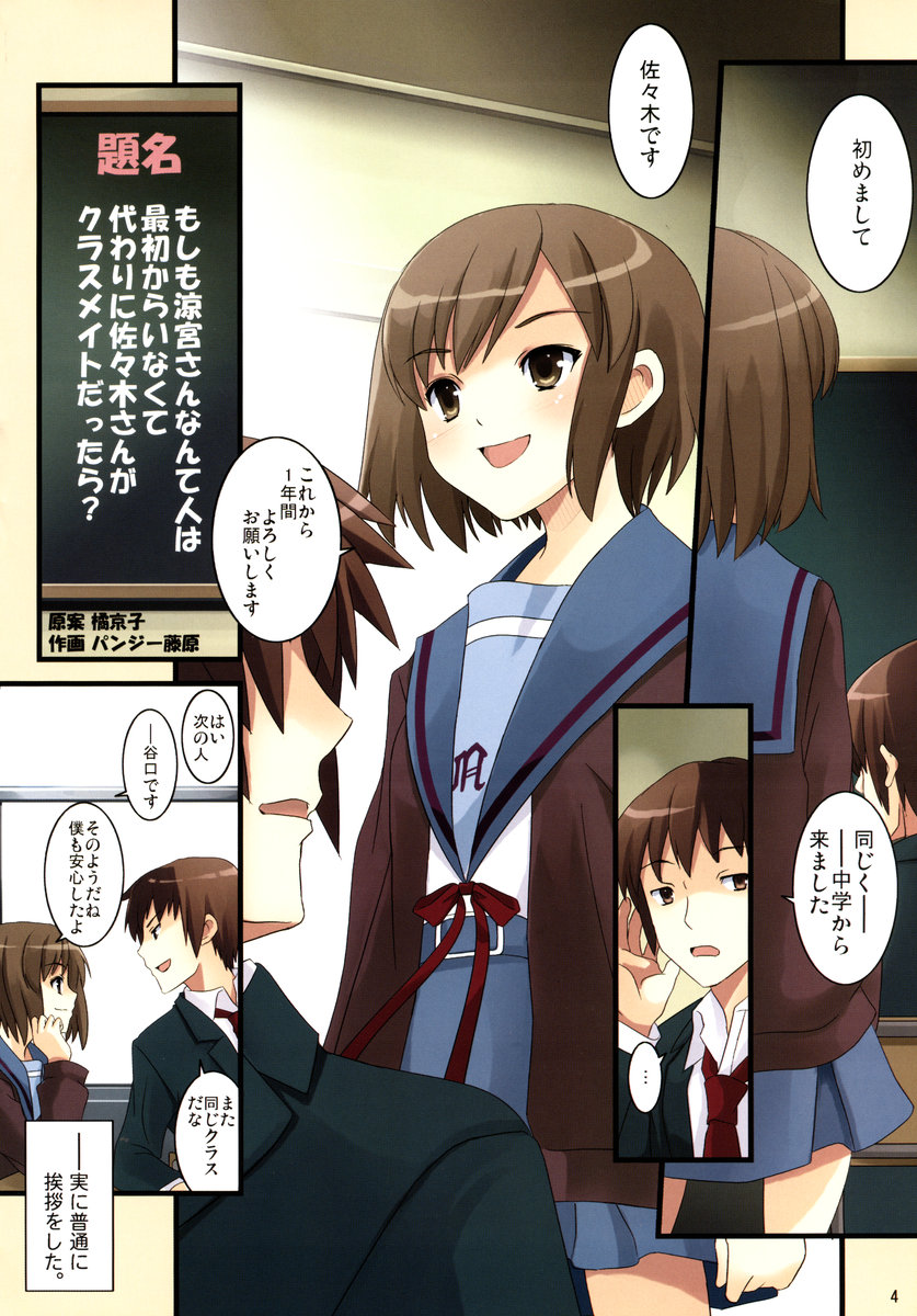 (C73) [OVERALL, no reply (Shiki, Yu-ji)] COOL DRIVE 3 (The Melancholy of Haruhi Suzumiya) - Page 3