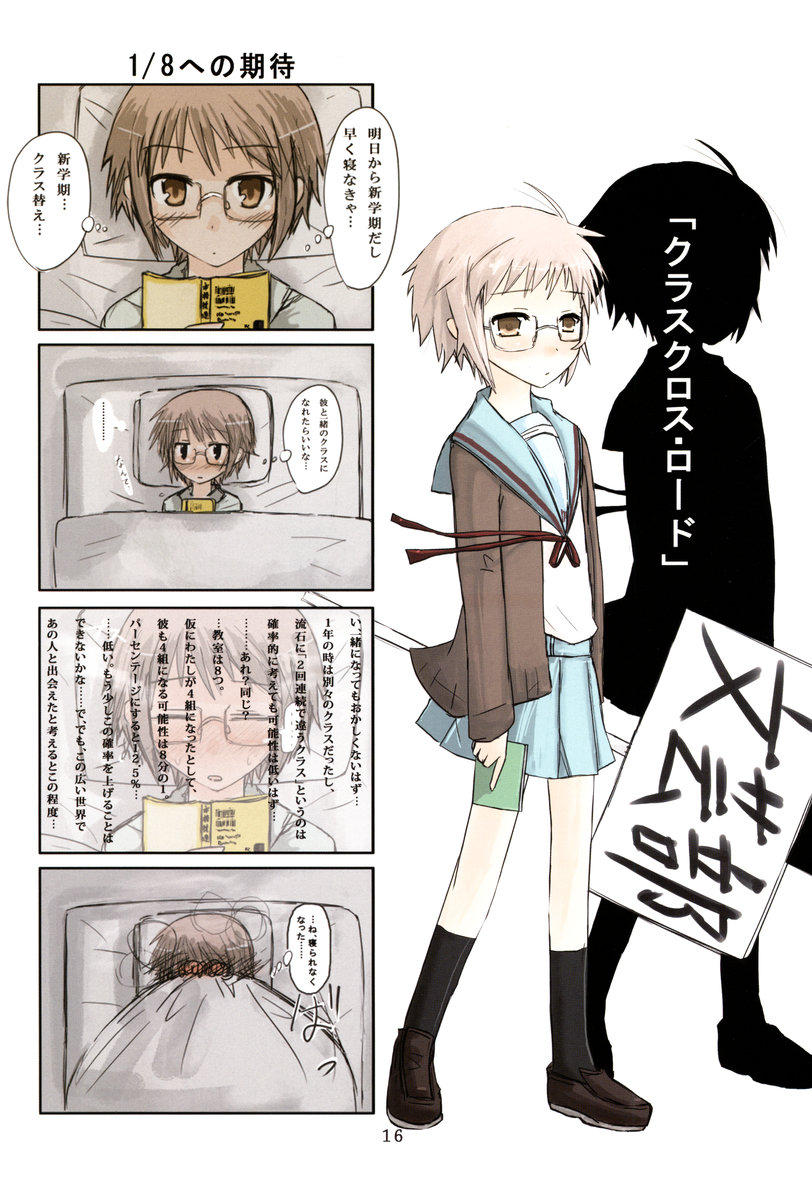 (C73) [OVERALL, no reply (Shiki, Yu-ji)] COOL DRIVE 3 (The Melancholy of Haruhi Suzumiya) - Page 15