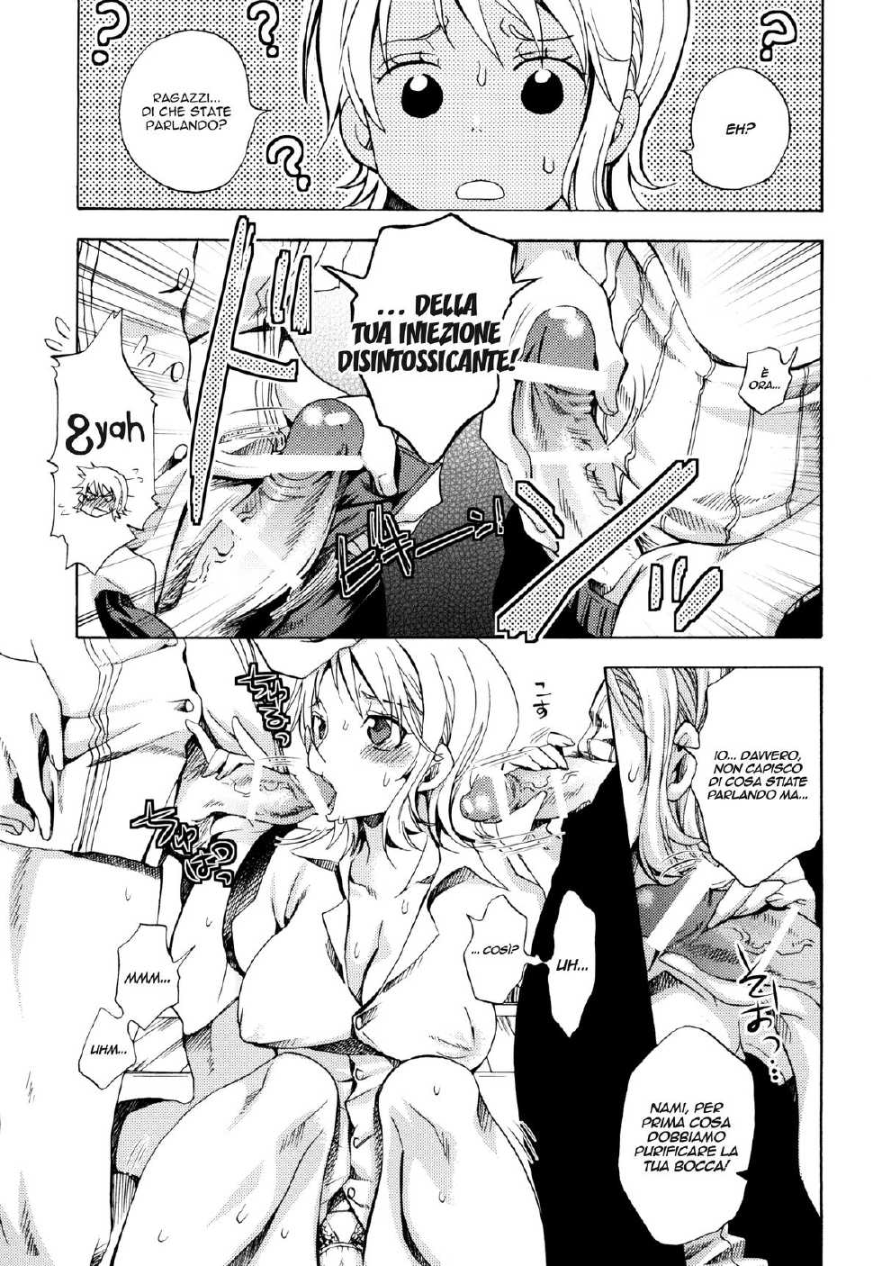 (SC48) [Kurione-sha (YU-RI)] EROTIC WORLD (One Piece) [Italian] =DZIGA VERTOV= - Page 20