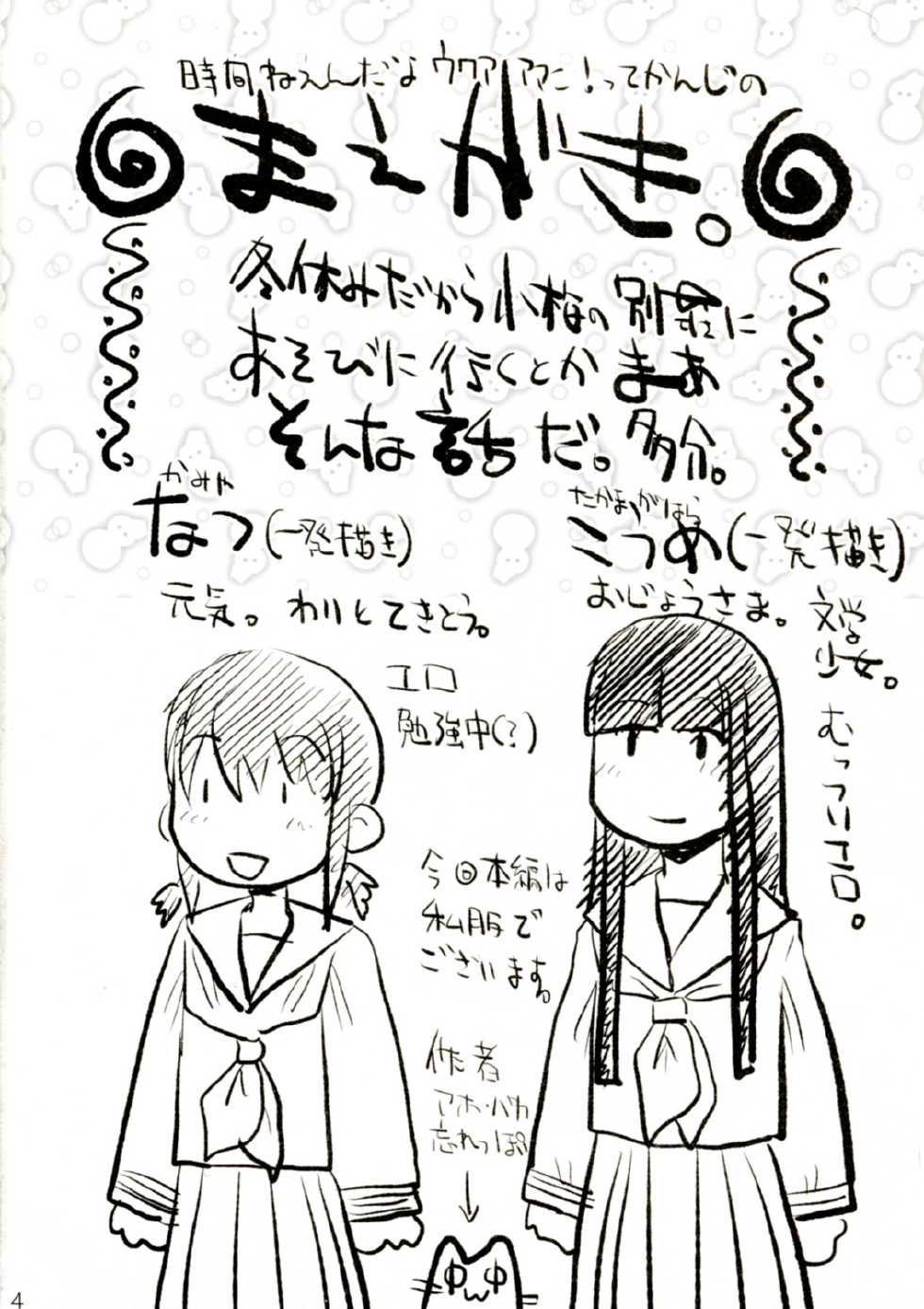 (C77) [Yubisaki Studio (Hidari Kagetora)] Les Chuu Life 3rd Vacation [English] {bfrost} - Page 4