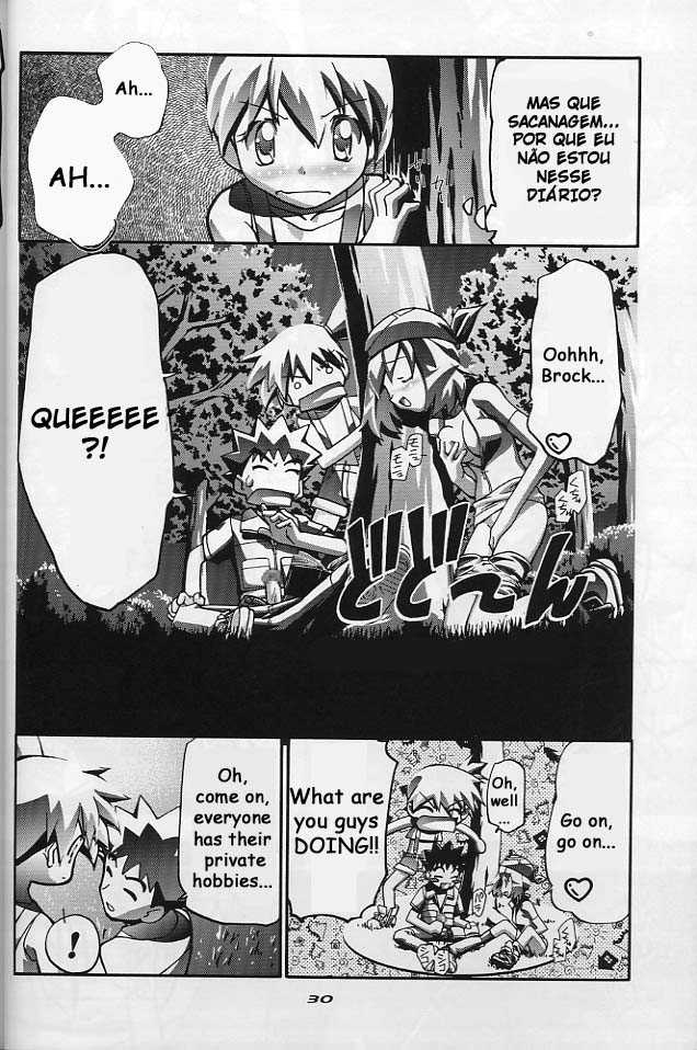 (C64) [Gambler Club (Kousaka Jun)] Takeshi no Mousou Diary | O Diário de Brock (Pokémon) [Portuguese-BR] [superhq.net] - Page 29