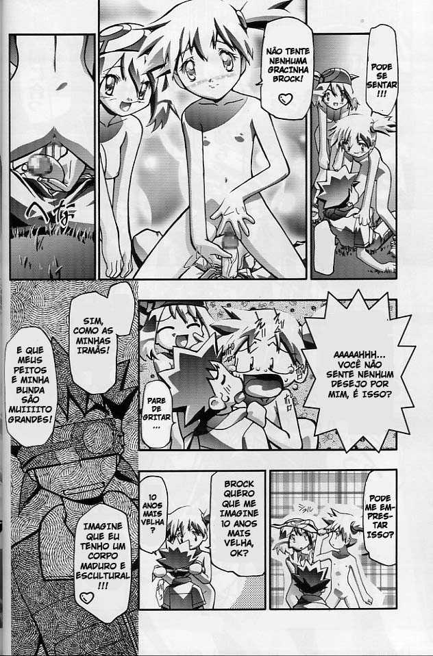 (C64) [Gambler Club (Kousaka Jun)] Takeshi no Mousou Diary | O Diário de Brock (Pokémon) [Portuguese-BR] [superhq.net] - Page 33