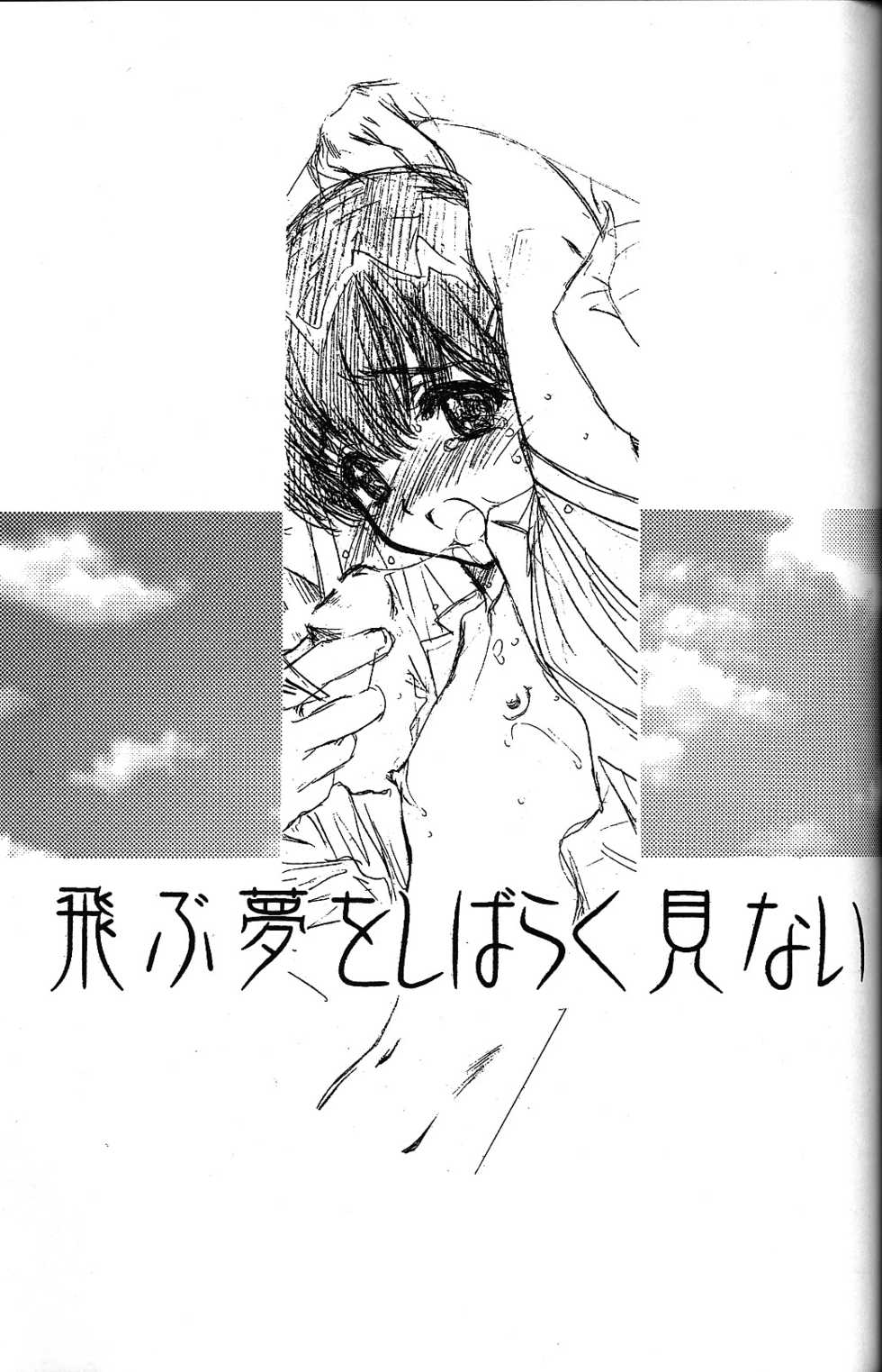 (C63) [UROBOROS (Utatane Hiroyuki)] Tobuyume Wo Shibaraku Minai (various) - Page 3