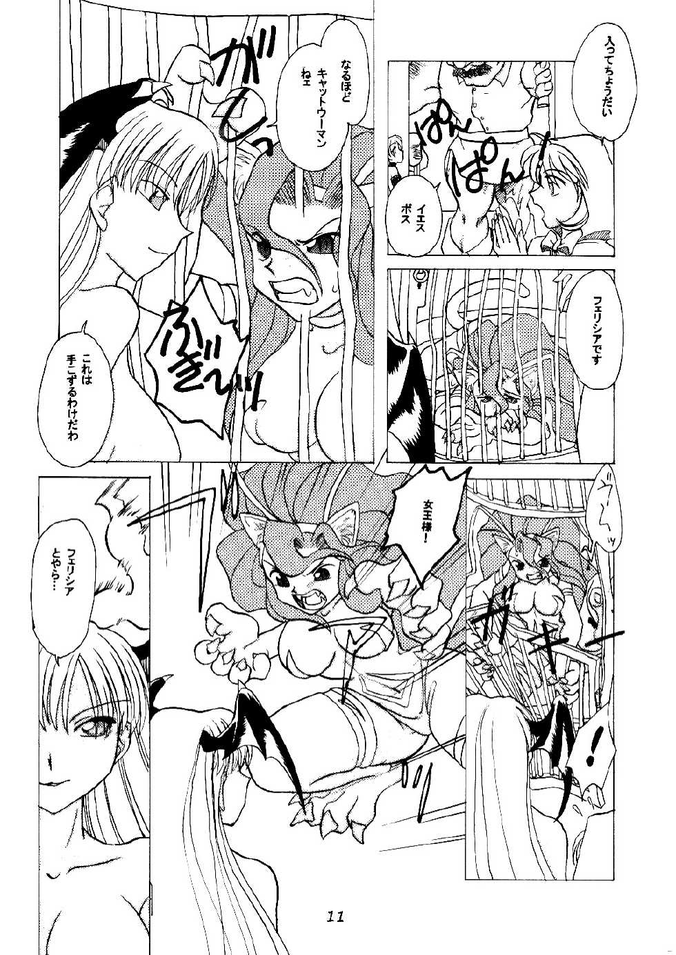 [Purin House (Hirate Miki, Nakai Kana)] Ge purin (Darkstalkers) [Digital] - Page 12