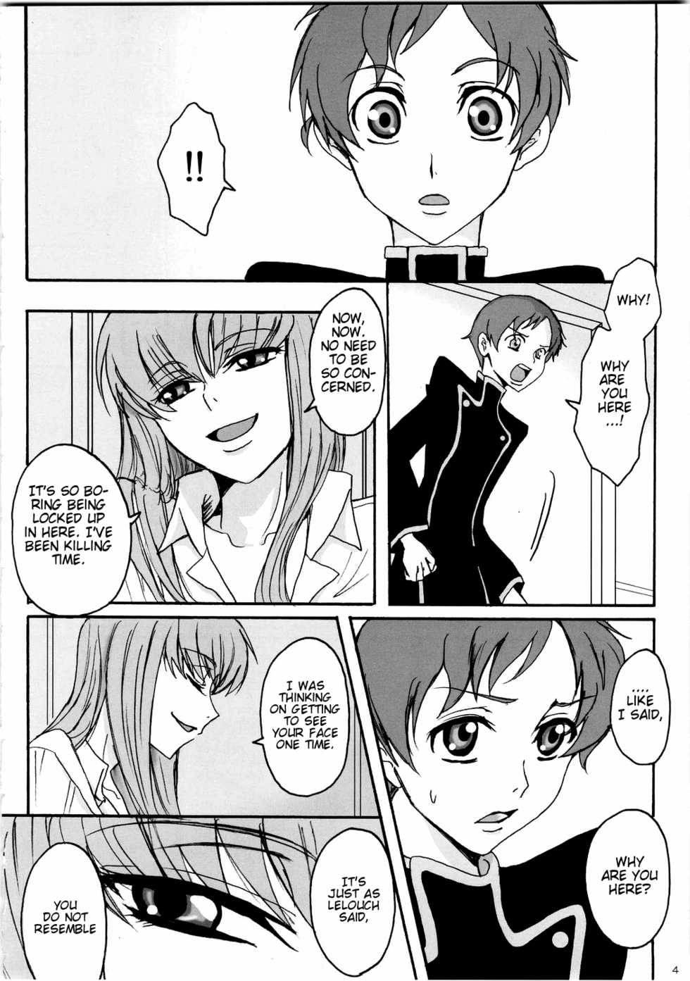 (C74) [Zooko (Kazu)] Secret Secret (CODE GEASS Hangyaku no Lelouch) [English] [CGrascal] - Page 3