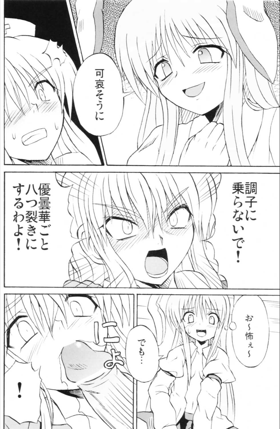 (Reitaisai 3) [Takakuya (Takaku Toshihiko)] Touhou Youjo Ranbu 6 (Touhou Project) - Page 11