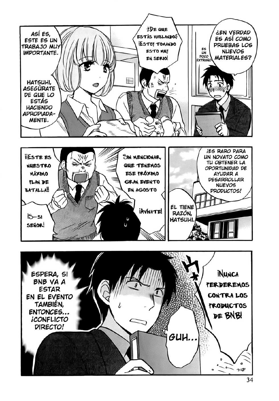[Harumi Chihiro] Koi o Suru no Ga Shigoto Desu. - Falling In Love Is Work. 2 [Spanish] [KensoeTeam] - Page 38