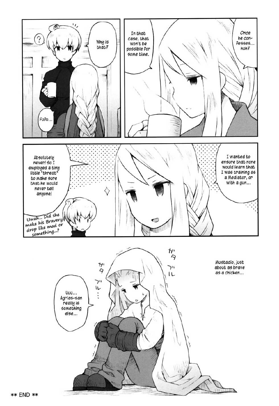 (C83) [B.BRS. (B.tarou)] Amai Ohanashi | Sweet Talk (Final Fantasy Tactics) [English] =TV + Life4Kaoru= - Page 28