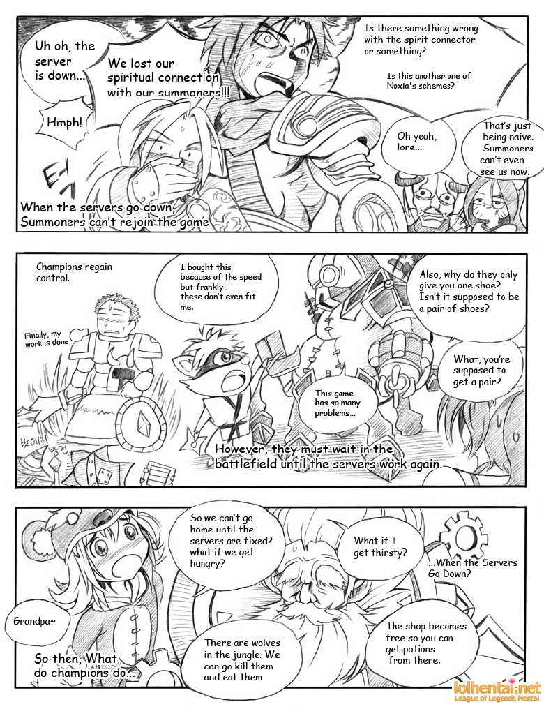 [KimMundo] 서버가 맛이가면 - When the Servers go Down (League of Legends) [English] {Cabbiethefirst} - Page 8