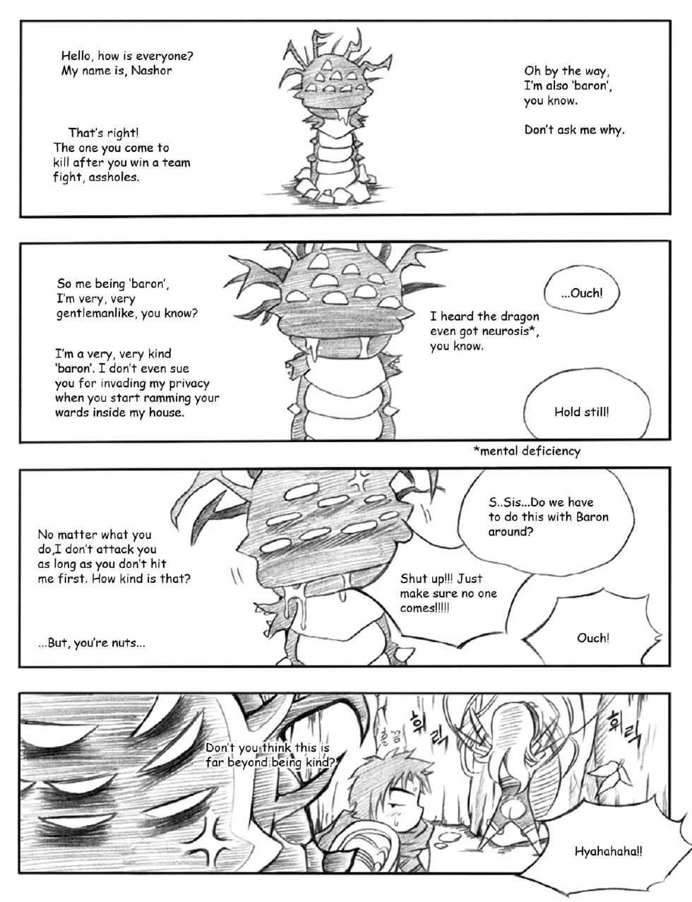 [KimMundo] 서버가 맛이가면 - When the Servers go Down (League of Legends) [English] {Cabbiethefirst} - Page 29