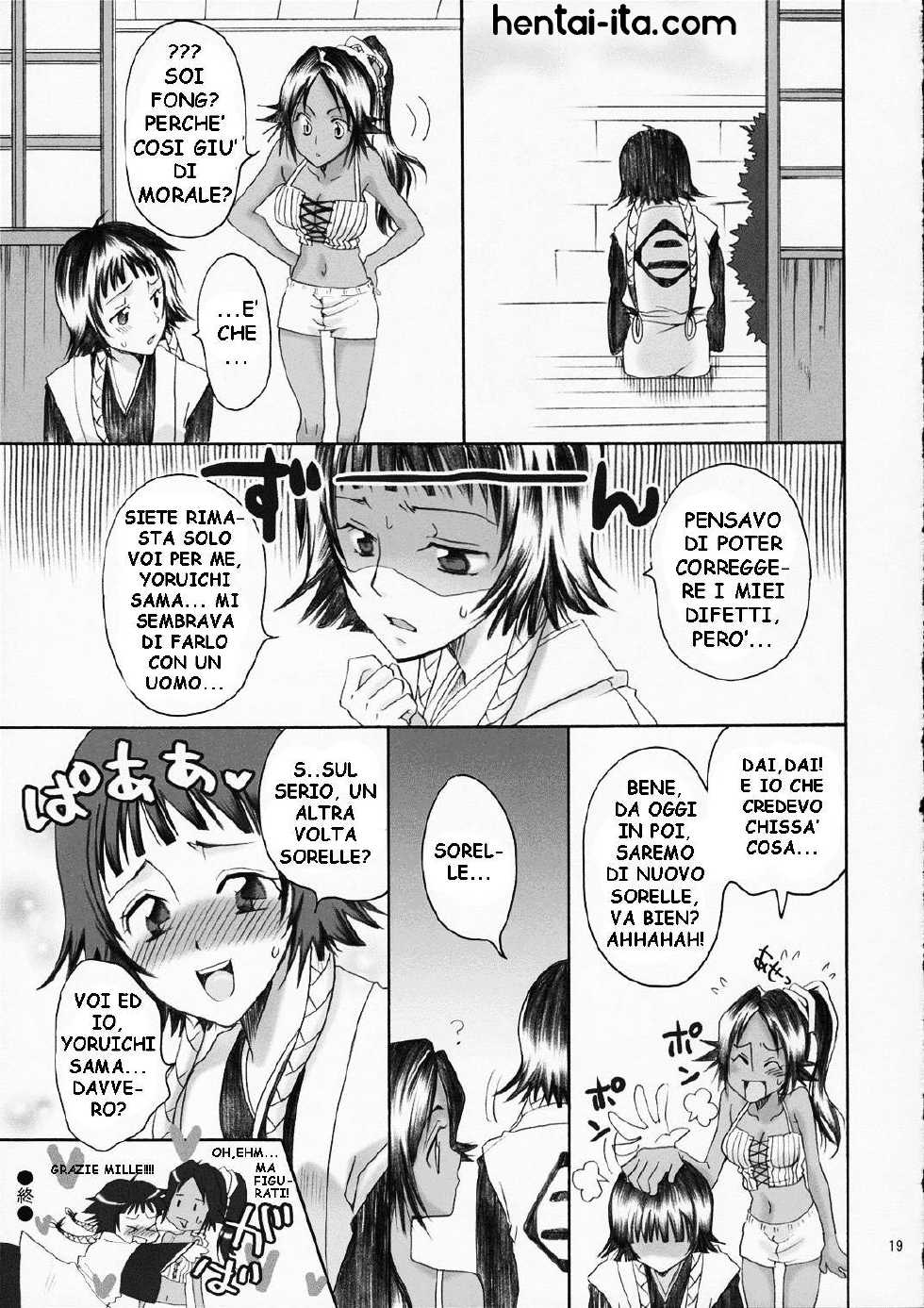 (C70) [Kurione-sha (YU-RI)] Spicy Honey (Bleach) [Italian] [hentai-ita] - Page 18