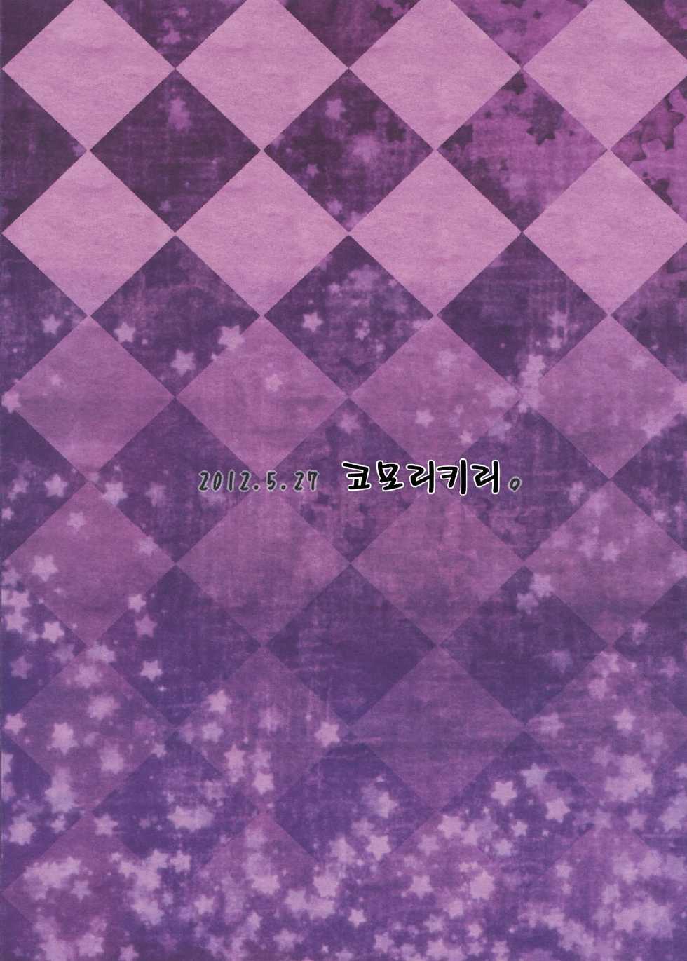 (Reitaisai 9) [komorikiri. (Urin)] Undefined Ecstasy (Touhou Project) (korean) - Page 23