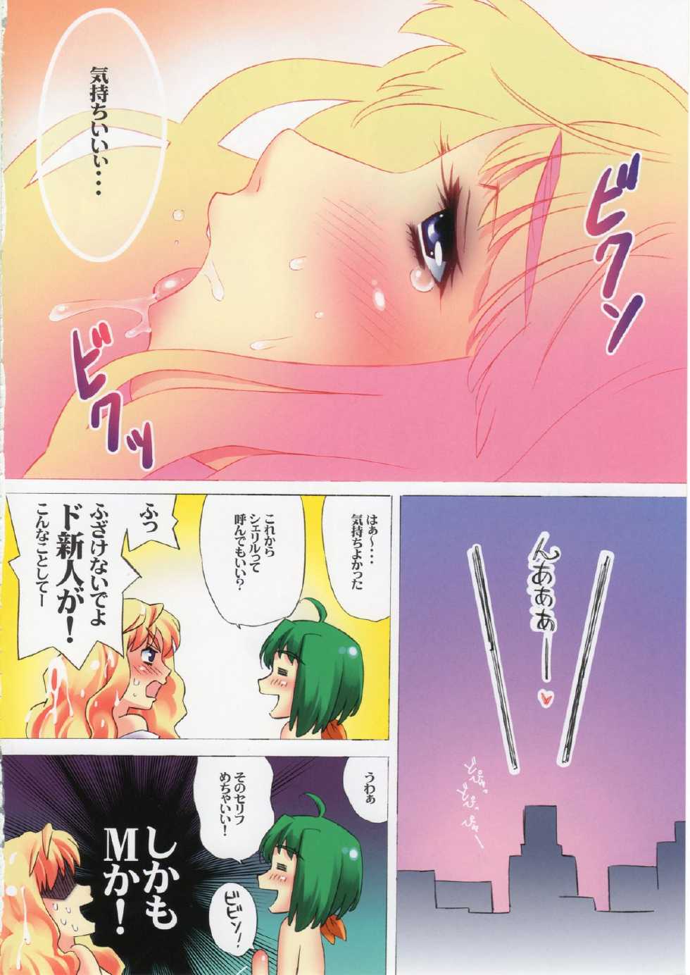 (C77) [Takahashi Record-ten (Takahashi Record)] Sheryln! Sheryl to Ranka no H na Hon (Macross Frontier) - Page 18