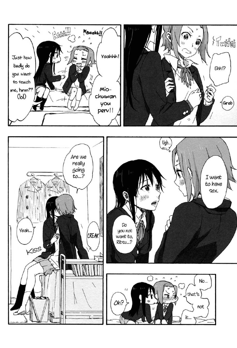 (C83) [Super Sentou, The Shakya (Fukutarou, Oke)] Gekkan Otona no RitsuMio Zoukangou | Monthly RitsuMio for Adults - Special Edition (K-On!) [English] [Yuri-ism] - Page 27