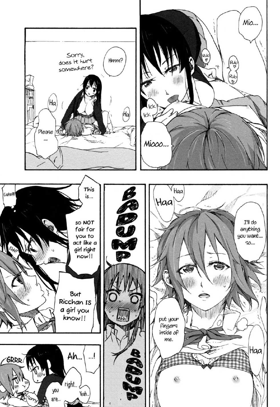 (C83) [Super Sentou, The Shakya (Fukutarou, Oke)] Gekkan Otona no RitsuMio Zoukangou | Monthly RitsuMio for Adults - Special Edition (K-On!) [English] [Yuri-ism] - Page 34