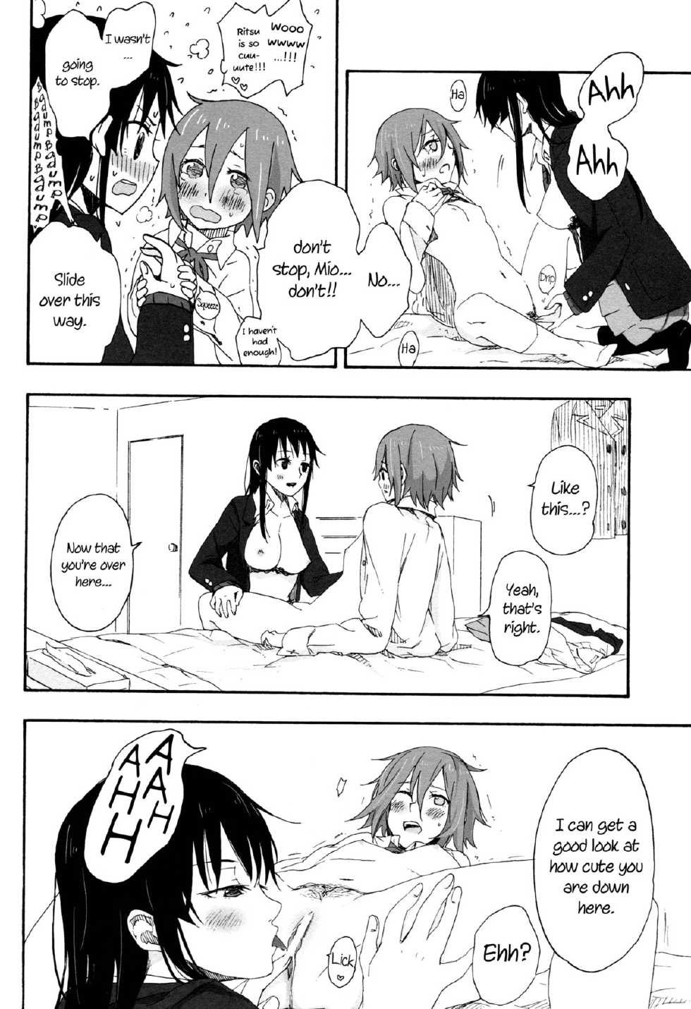 (C83) [Super Sentou, The Shakya (Fukutarou, Oke)] Gekkan Otona no RitsuMio Zoukangou | Monthly RitsuMio for Adults - Special Edition (K-On!) [English] [Yuri-ism] - Page 37