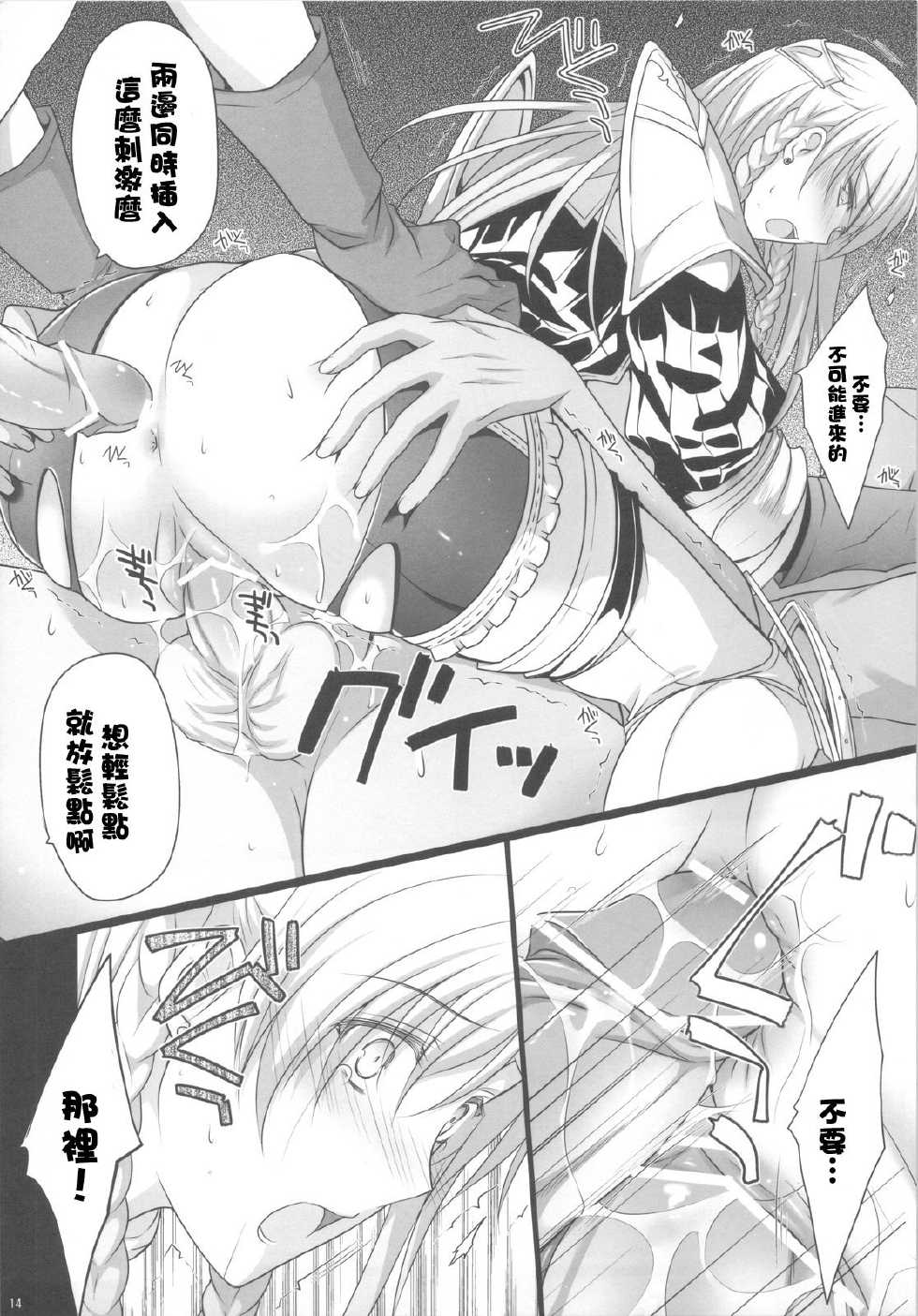 (C81) [Runway (Louis&Visee)] BLOOD (Tactics Ogre Unmei no Sharin) [Chinese] [閃亮的渣誠個人漢化] - Page 14