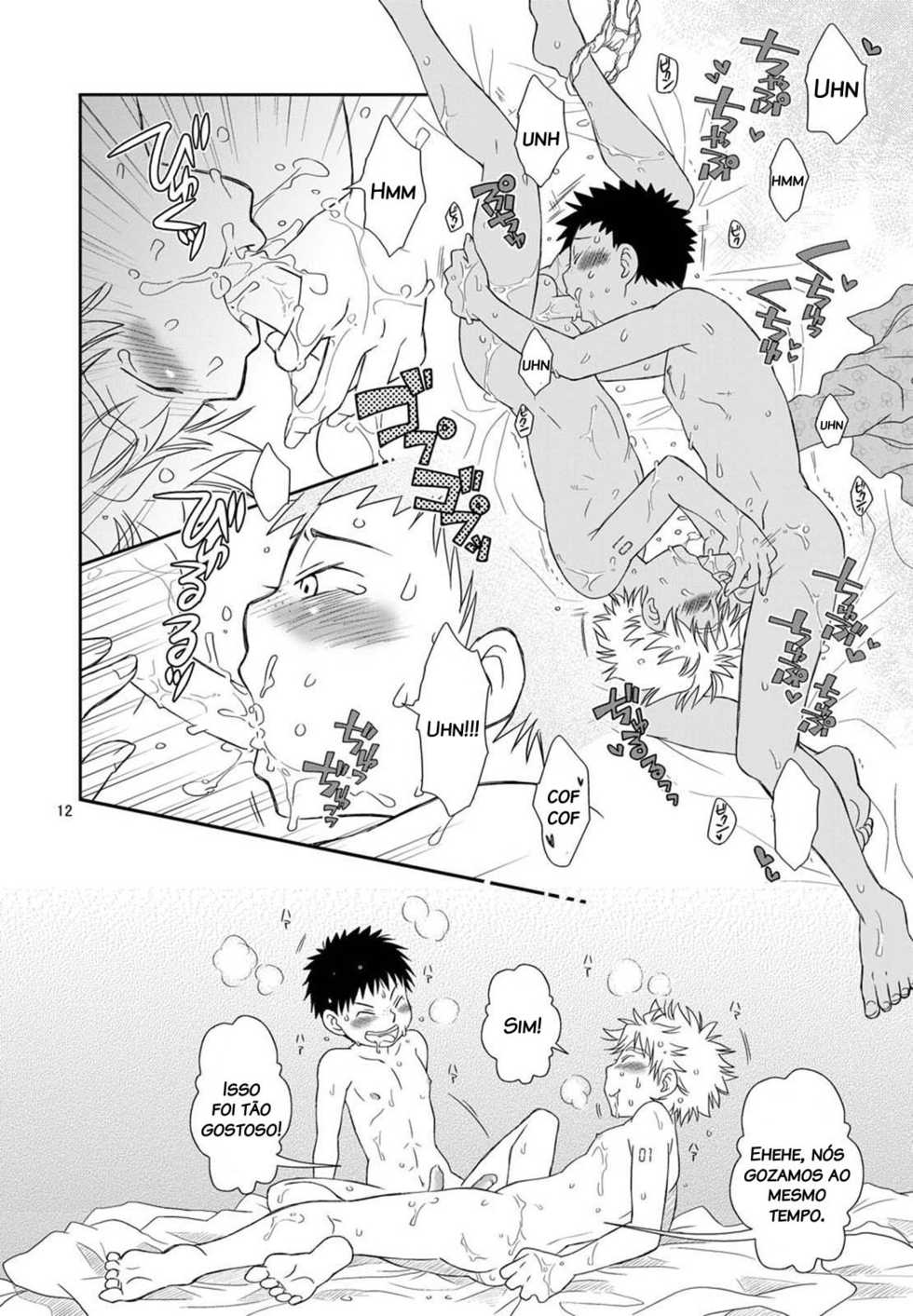 (C73) [Blue Drop (Guri)] Tennen Shikou 2 (Ookiku Furikabutte) [Portuguese-BR] [Decensored] - Page 12