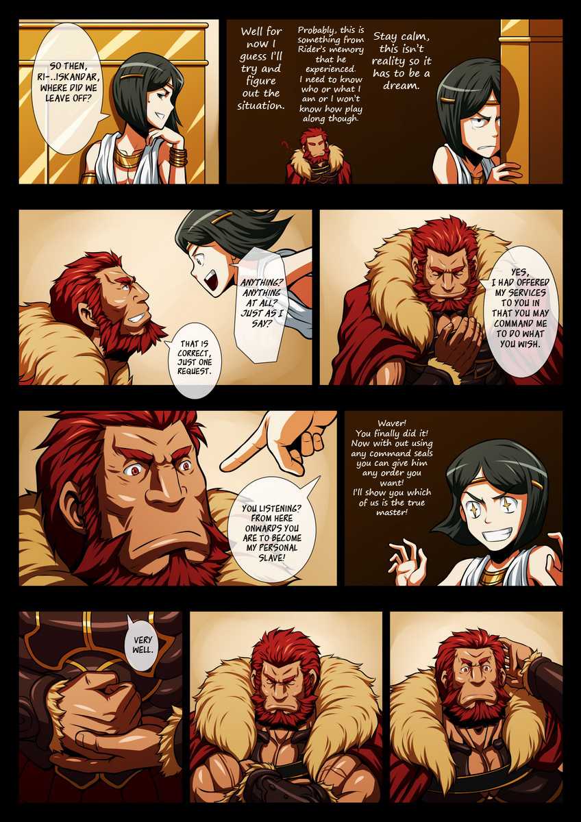 [Tora Shutsubotsu Chuui (Zelo Lee)] Seiai Seifuku | Conqueror of Sexual Love (Fate/Zero) [English] {Leon990} [Decensored] [Digital] - Page 7