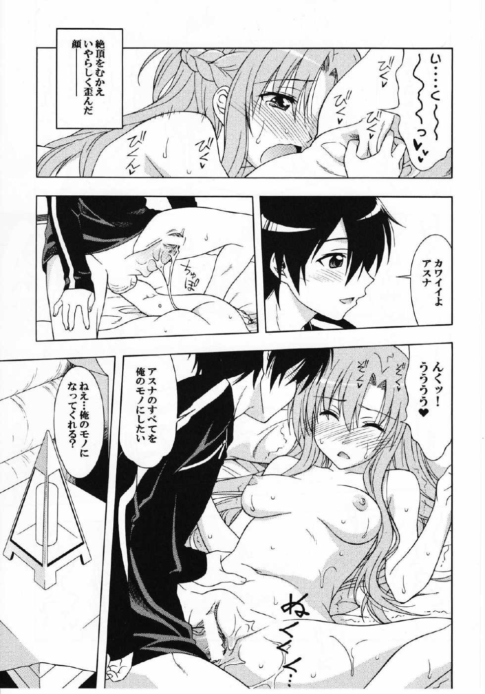 (C83) [Geiwamiwosukuu!! (Karura Syou)] Kairaku no Ori (Sword Art Online) - Page 5