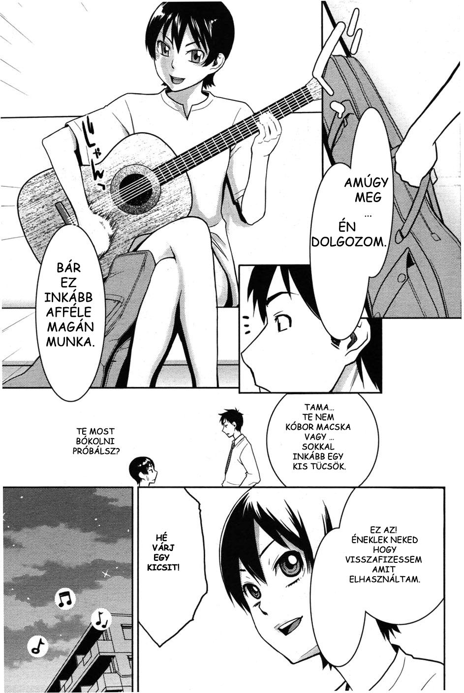 [Mikami Cannon] Sanchoume no Tama | Tama from Third Street Ch. 2 (Men's Young 2007-10) [Hungarian] [ProfWilliam] - Page 5