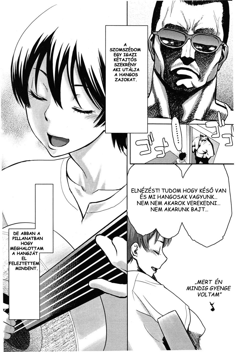 [Mikami Cannon] Sanchoume no Tama | Tama from Third Street Ch. 2 (Men's Young 2007-10) [Hungarian] [ProfWilliam] - Page 6