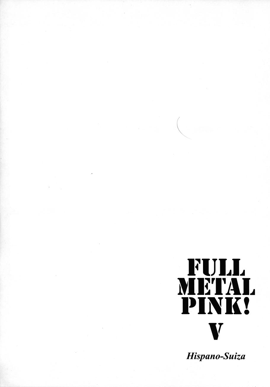 (C66) [Hispano-Suiza (Oofuji Reiichirou)] Full Metal Pink! V (Full Metal Panic!) - Page 19