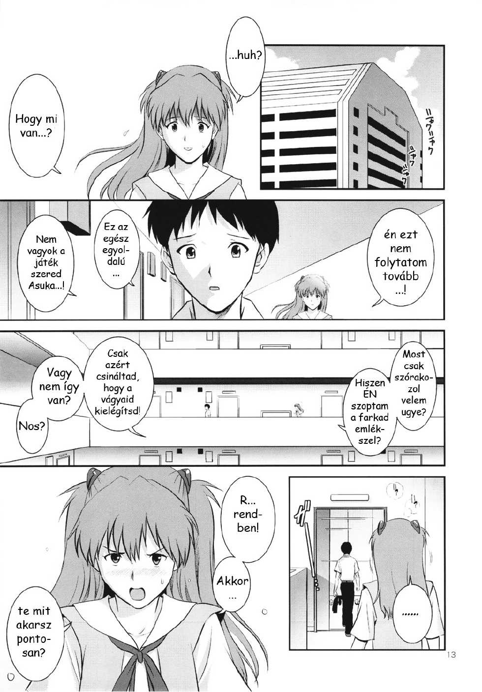 (COMIC1☆6) [Saigado] C-FREAK. (Neon Genesis Evangelion) [Hungarian] {Logen} - Page 13