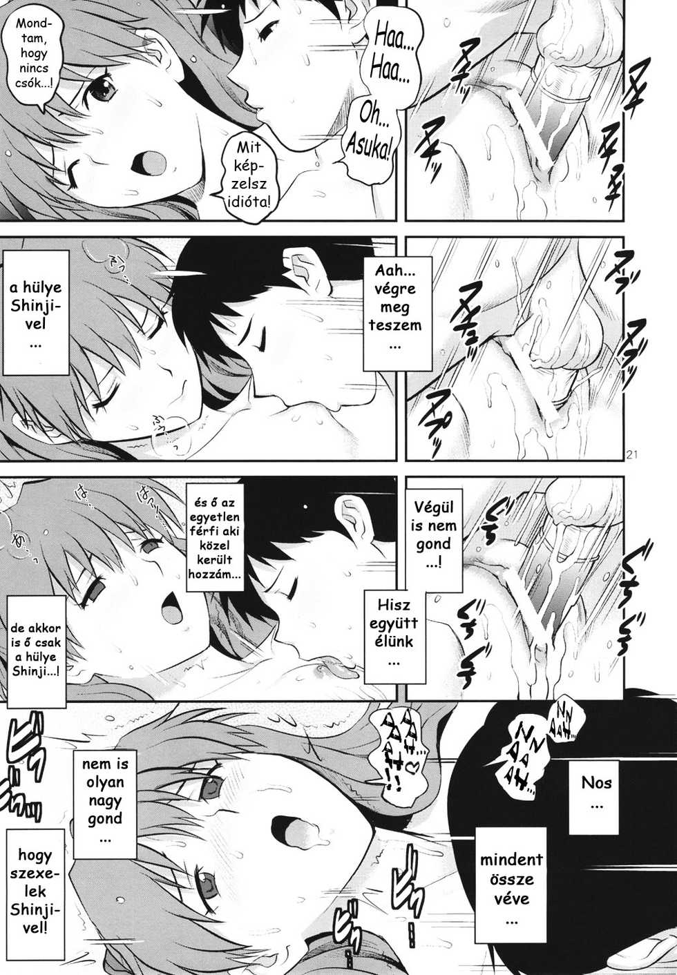 (COMIC1☆6) [Saigado] C-FREAK. (Neon Genesis Evangelion) [Hungarian] {Logen} - Page 21