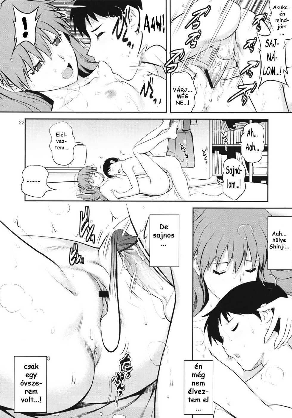 (COMIC1☆6) [Saigado] C-FREAK. (Neon Genesis Evangelion) [Hungarian] {Logen} - Page 22