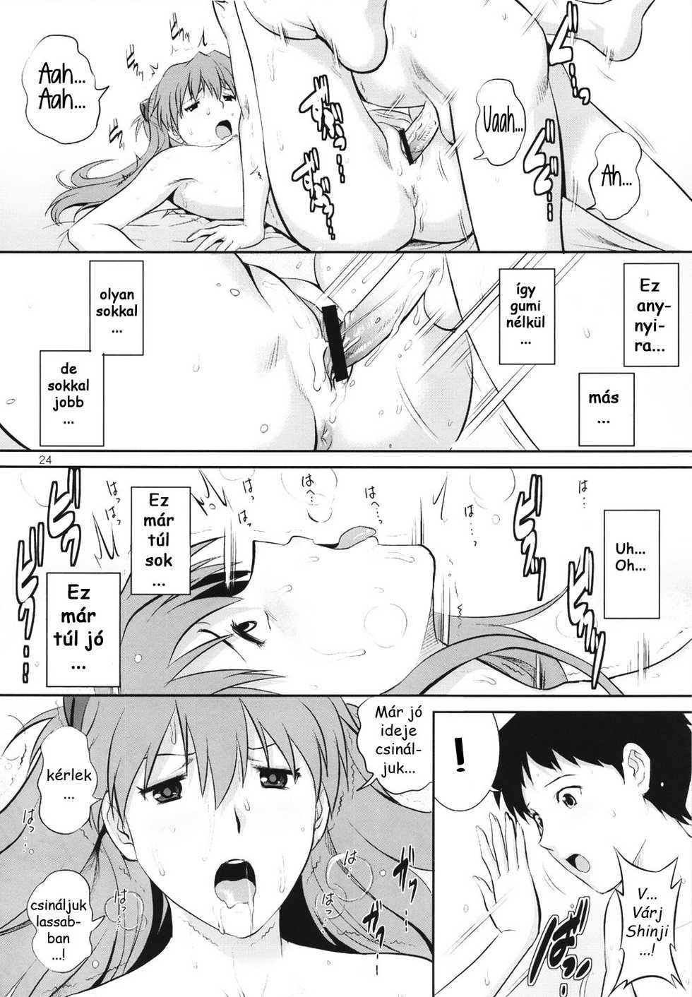 (COMIC1☆6) [Saigado] C-FREAK. (Neon Genesis Evangelion) [Hungarian] {Logen} - Page 24