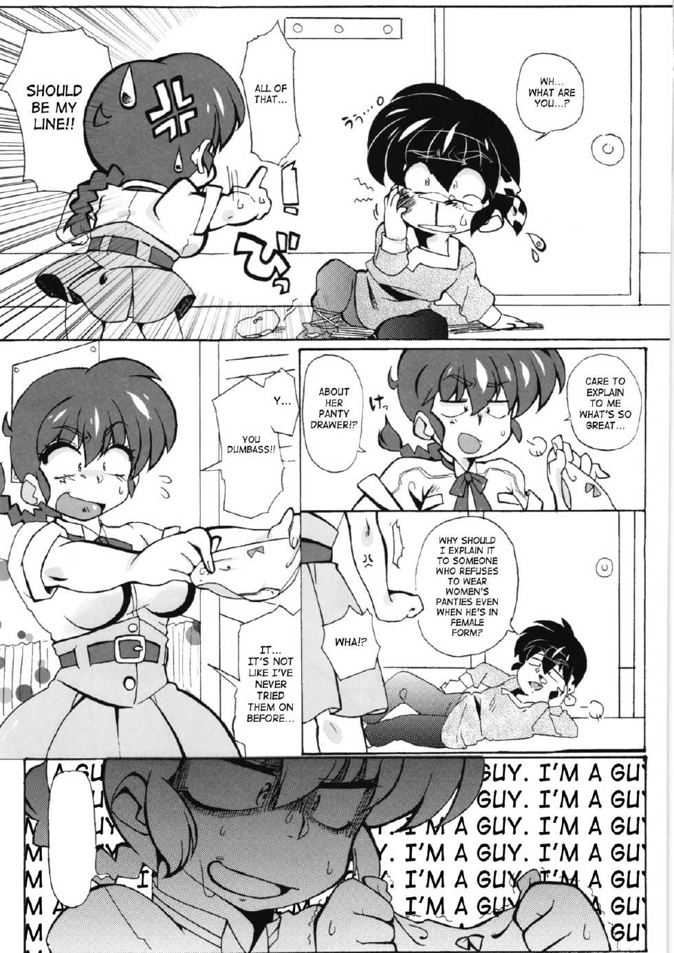 (C83) [Marin (Suzusato Rinka, mage)] Zutto Mae kara Wo Ai Ni (Ranma 1/2) [English] [Saha] - Page 10
