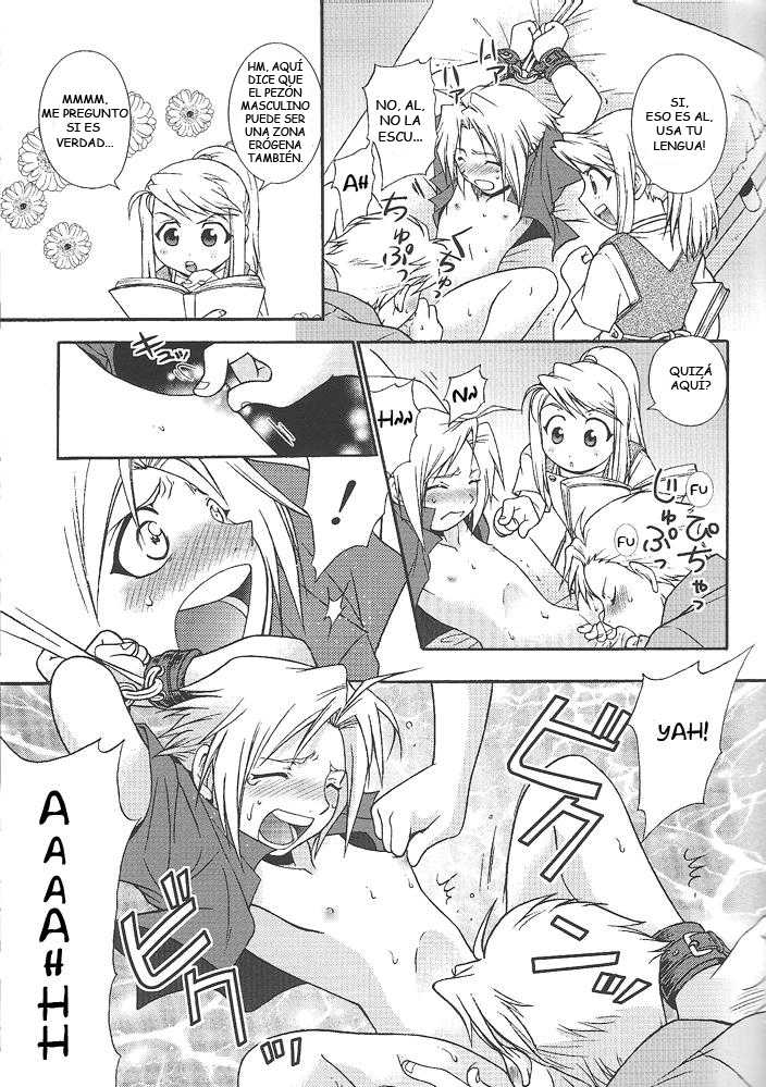 [Mulberry (Bakkon Tamago, Maririn Anaka)] Lollipop (Fullmetal Alchemist) [Spanish] - Page 10