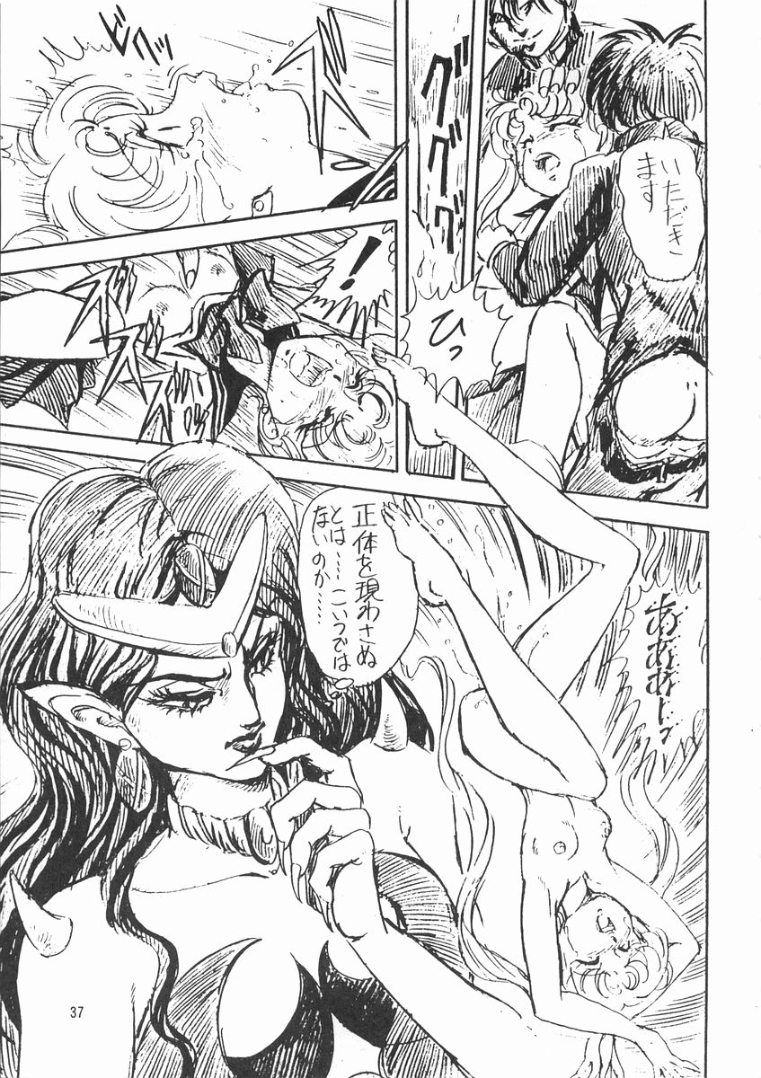 (C43) [Damage Honpo (DAPHNIA)] Gekkou Ishi (Bishoujo Senshi Sailor Moon) - Page 37