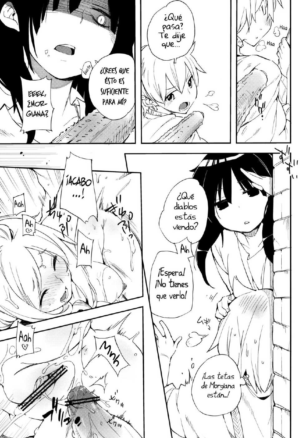 (C83) [Mono x Chro (Kokonoka)] Oishii Toumorokoshi no Tabekata. + Clear File | Cómo Comer un Delicioso Maíz (Magi: The Labyrinth of Magic) [Spanish] [H-Elite no Fansub] - Page 8