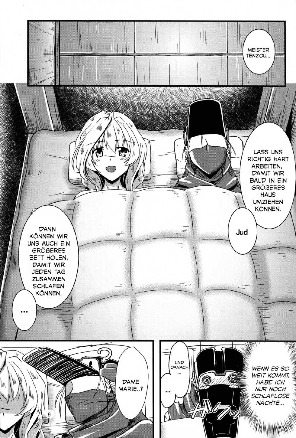 (C83) [Nuno no Ie (Moonlight)] Shi-jou Ikken No Suiren (Kyoukai Senjou no Horizon) [German] {schmidtsst} - Page 8