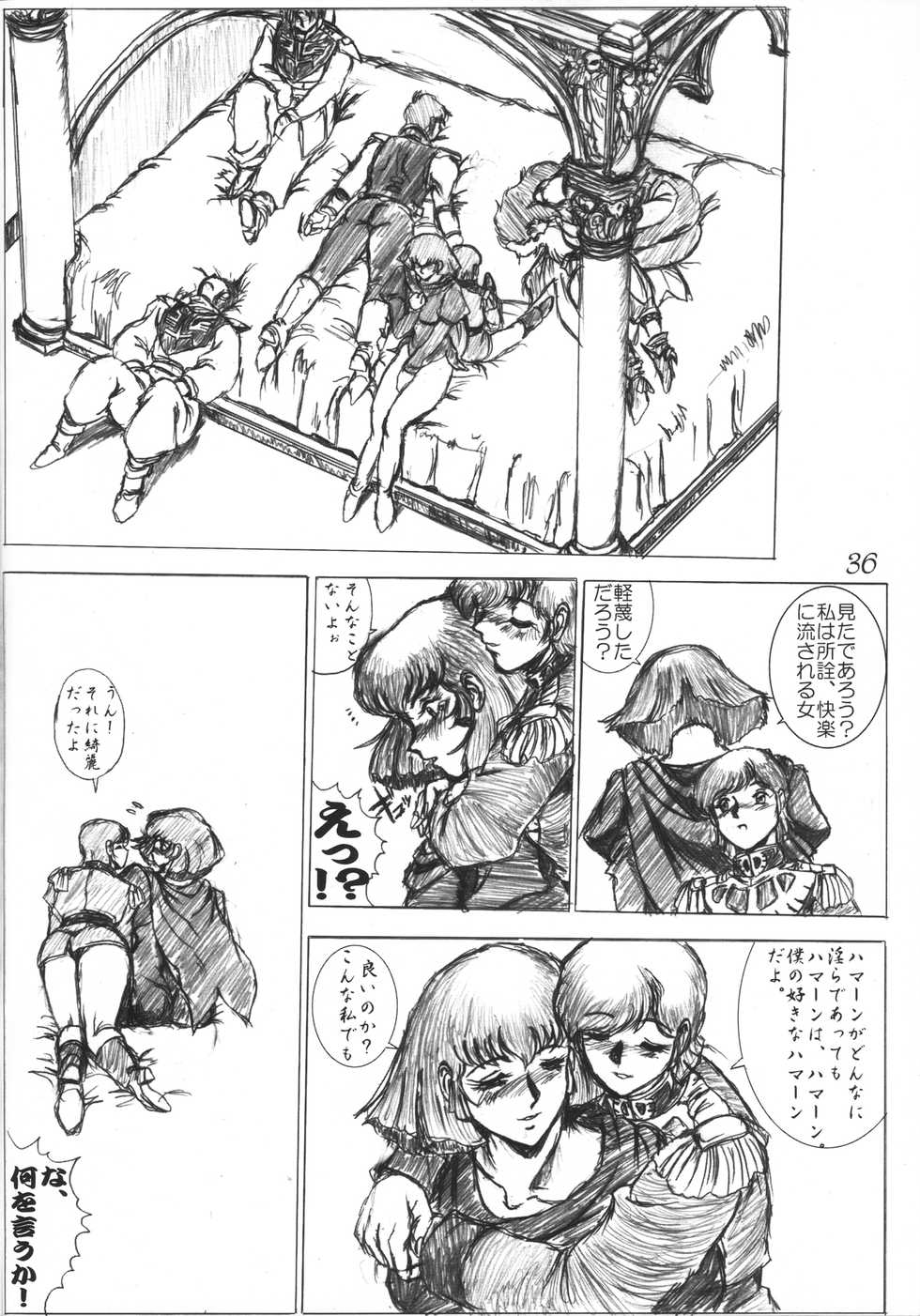 [CRAFTWORKs (NATIUSA)] Gesellschafts Abend Zwei (Gundam ZZ) - Page 35