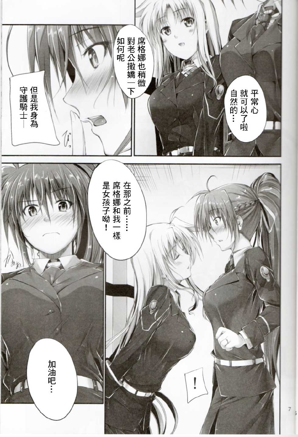 (C83) [IV VA SHIN (Mikuni Mizuki)] Home Sweet Home ~Signum Hen~ (Mahou Shoujo Lyrical Nanoha) [Chinese] [Drz漢化] - Page 5