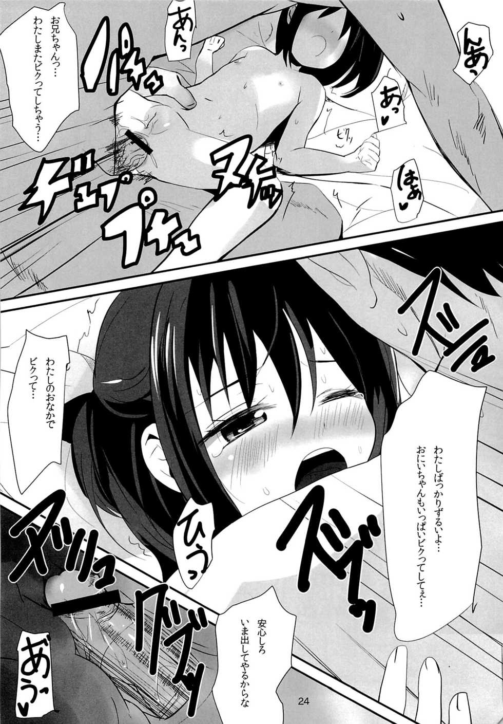 (C83) [Bizensiki Roroppu (Bizen)] Meikko no Oshiri o Training Suru Hon - Page 23