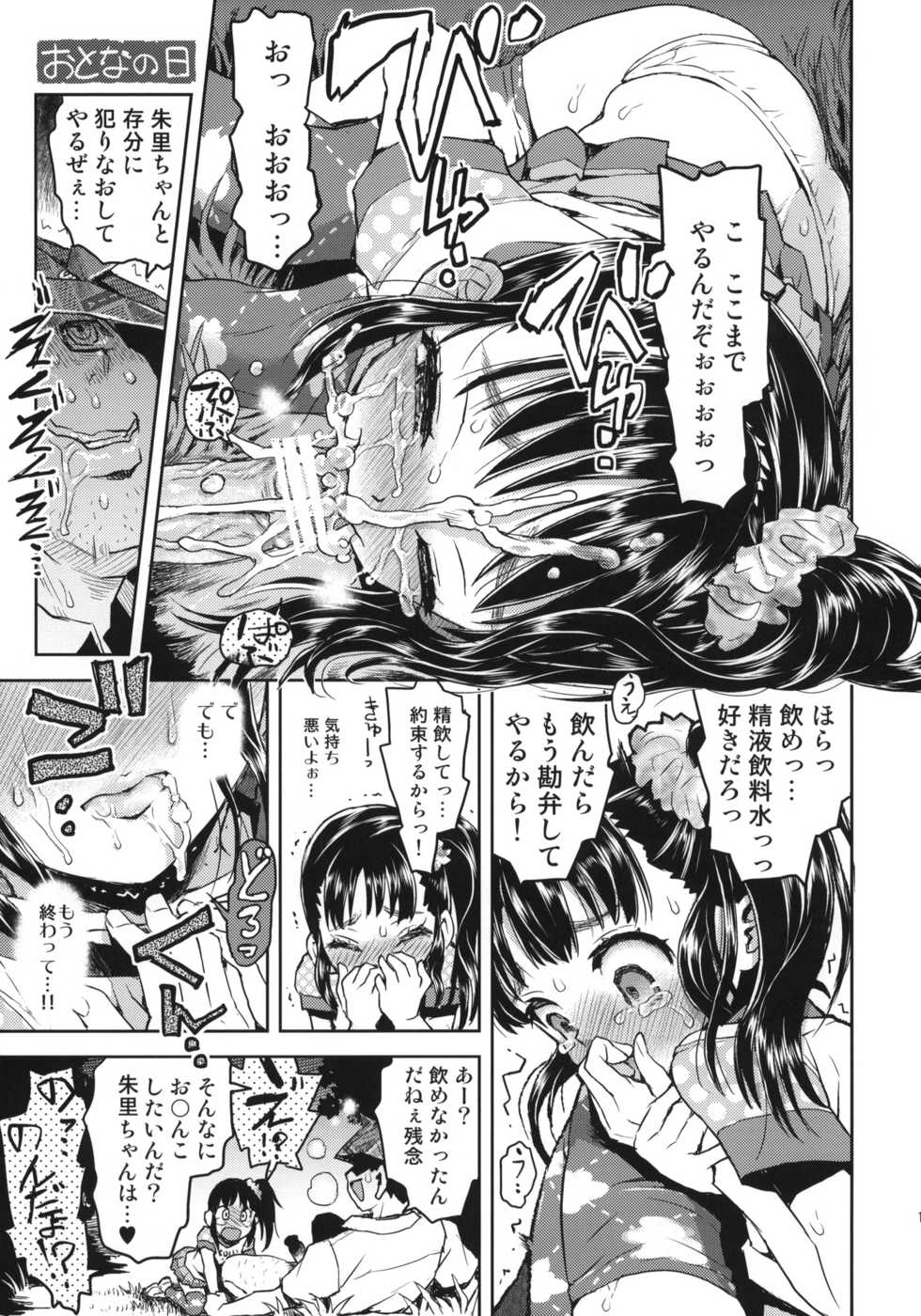 (COMITIA104) [Tetchan Hato (Minasuki Popuri)] Otona no Hi - Page 12