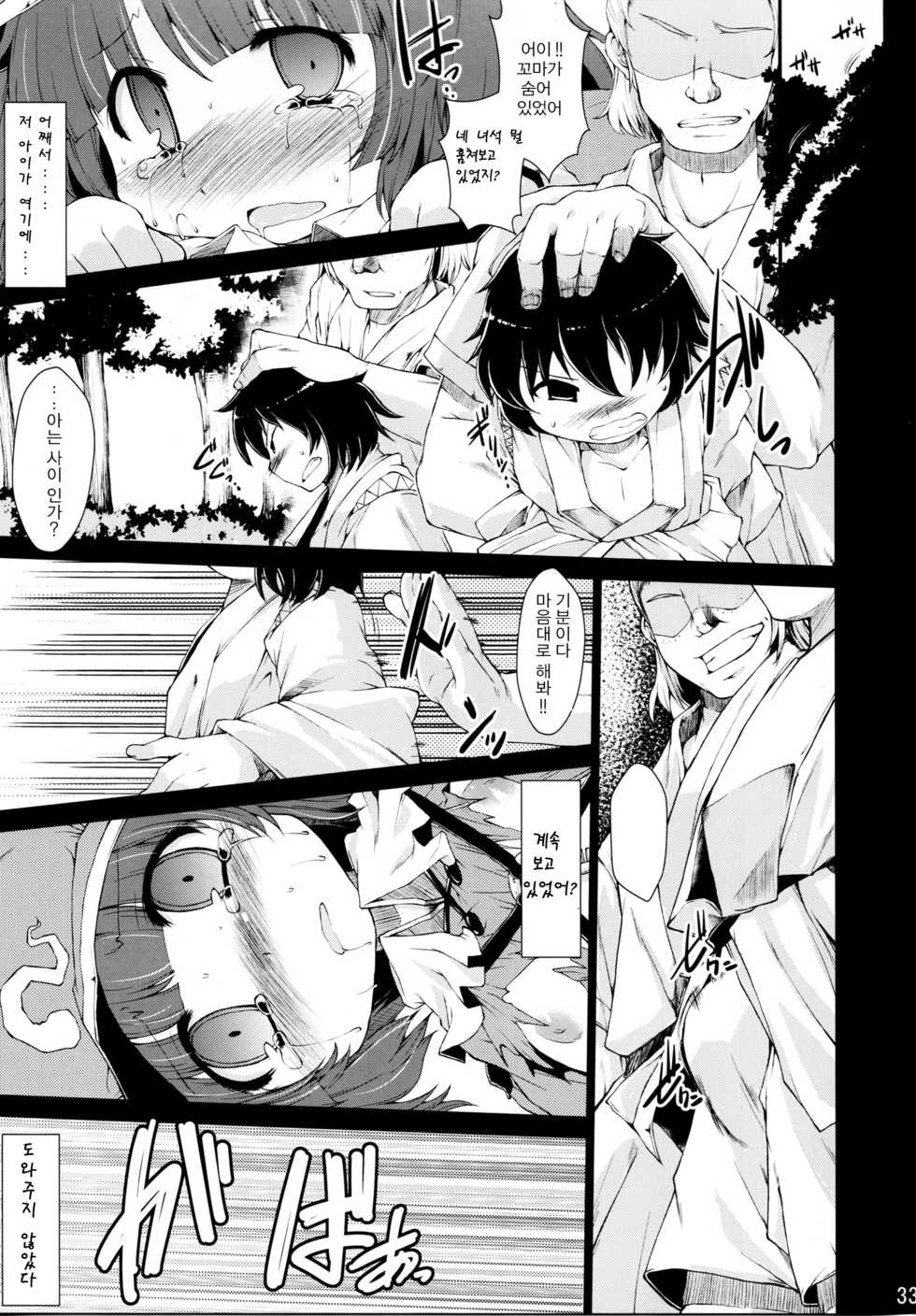 (Reitaisai 8) [IncluDe, Team Inazuma (Foolest, Aizawa)] Do it!! (Touhou Project) [Korean] - Page 33