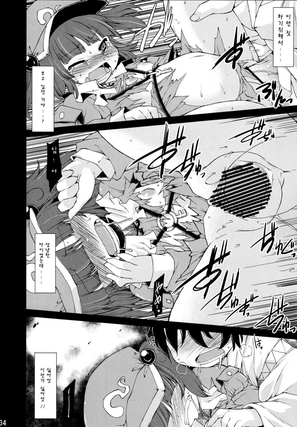 (Reitaisai 8) [IncluDe, Team Inazuma (Foolest, Aizawa)] Do it!! (Touhou Project) [Korean] - Page 34