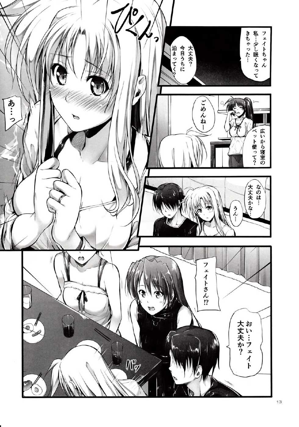 (COMIC1☆7) [IV VA SHIN (Mikuni Mizuki)] Home Sweet Home ~Fate hen 4~ (Mahou Shoujo Lyrical Nanoha) - Page 12