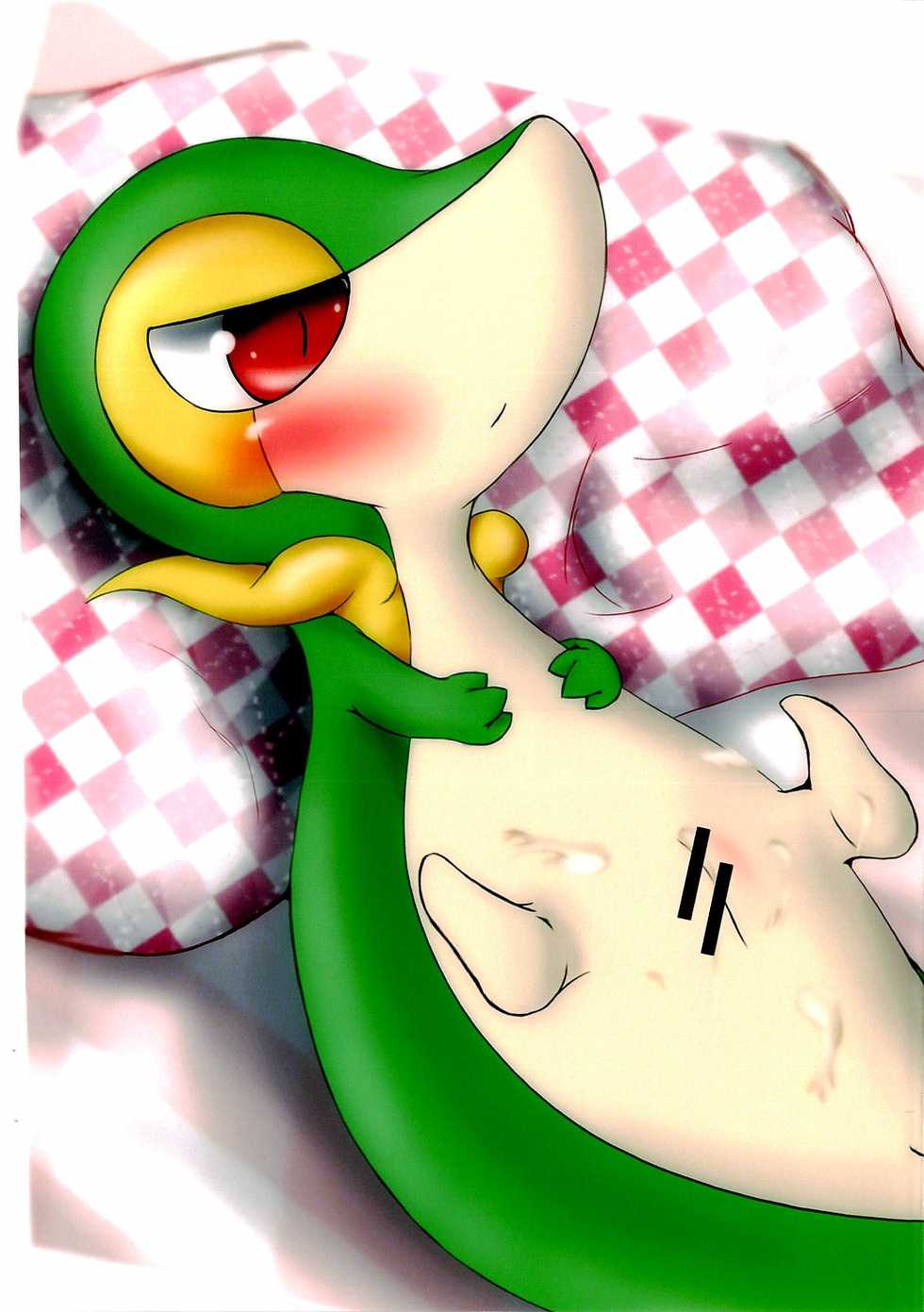 (Fur-st 4) [Nana-ya (Nana)] I Love Snivy (Pokémon) - Page 8