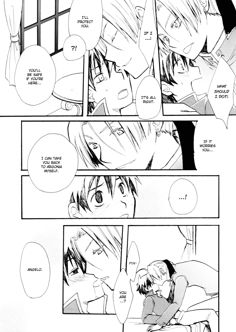 (C69) [FMD, Osova (karin, chizuwa)] Ryoushu Kukule to Eight Ouji | Lord Angelo and Prince Hero (Dragon Quest VIII) [English] [Boxer & Rice] - Page 11