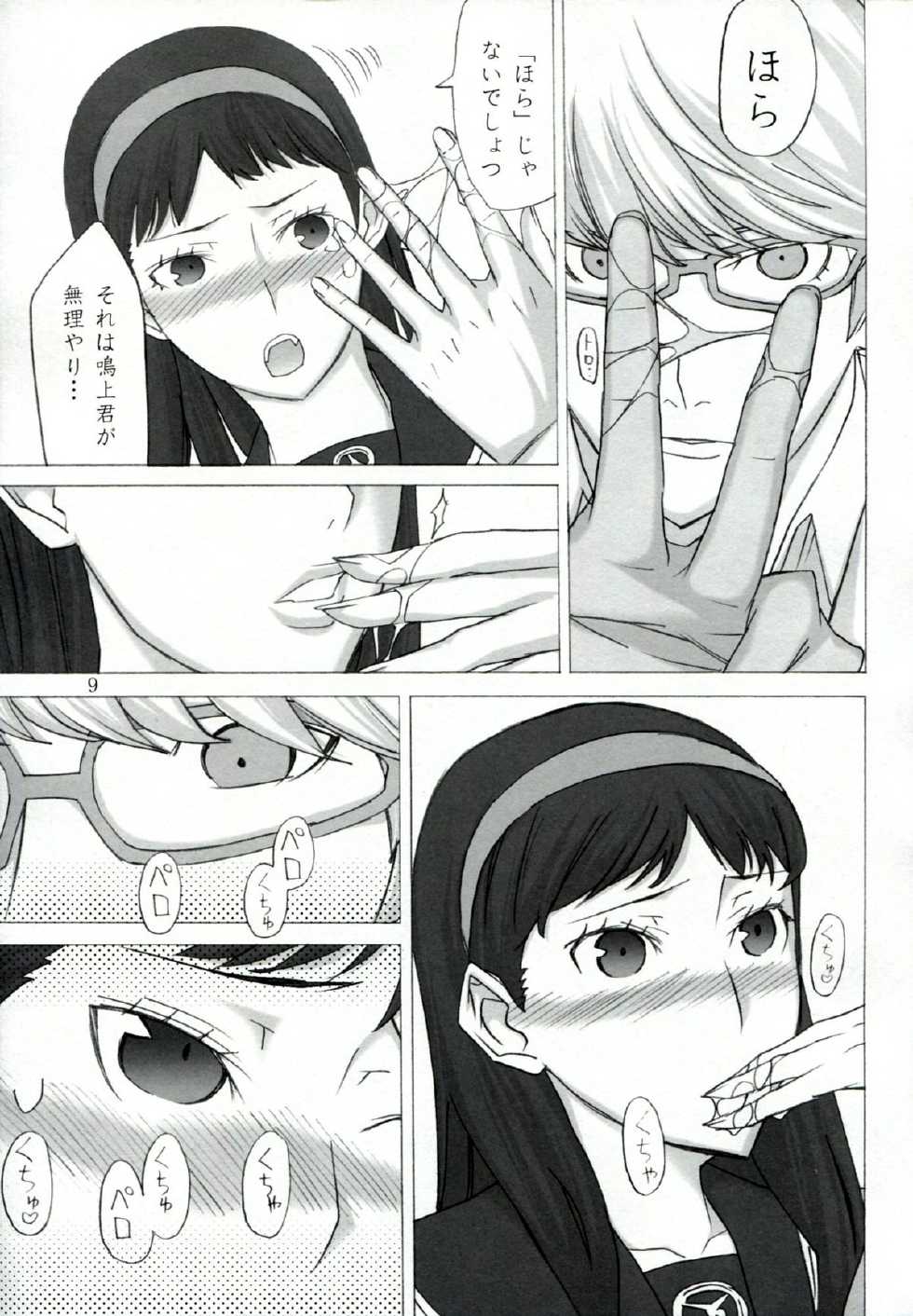 (C81) [Low Thrust (Tsunagami)] AMG P4 (Persona 4) - Page 8
