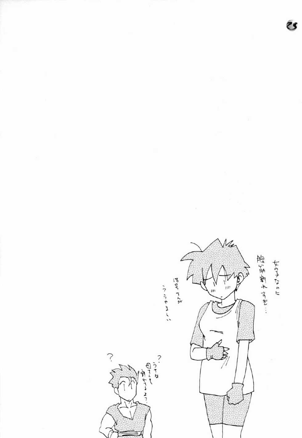 [Chirigami Goya & Fusuma go Ten (Shouji Haruzo)] Taresotsu (Dragon Ball) - Page 25