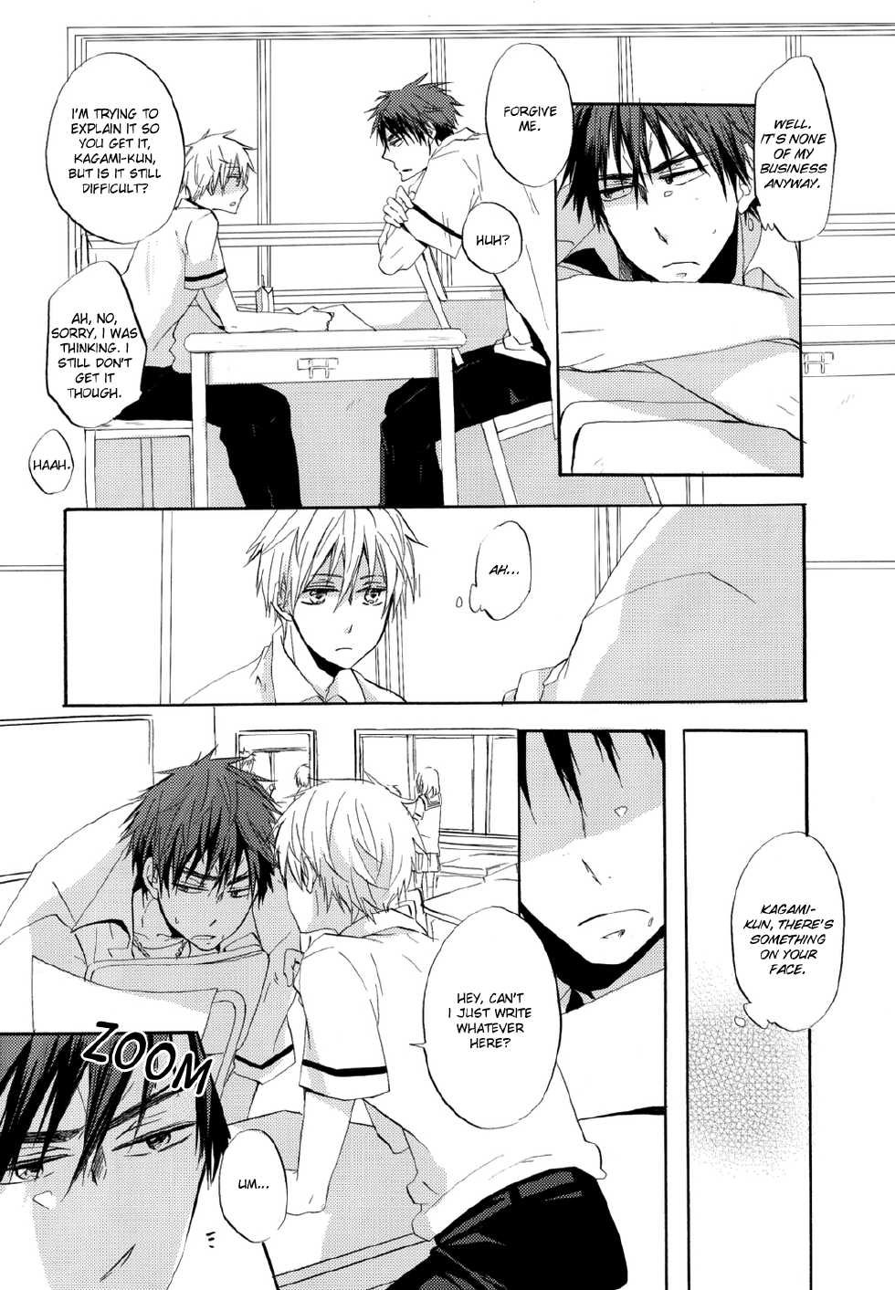 [AMAOh! (Mizuki Tama)] Honey So Sweet (Kuroko no Basuke) [English] [Lapsus] - Page 8